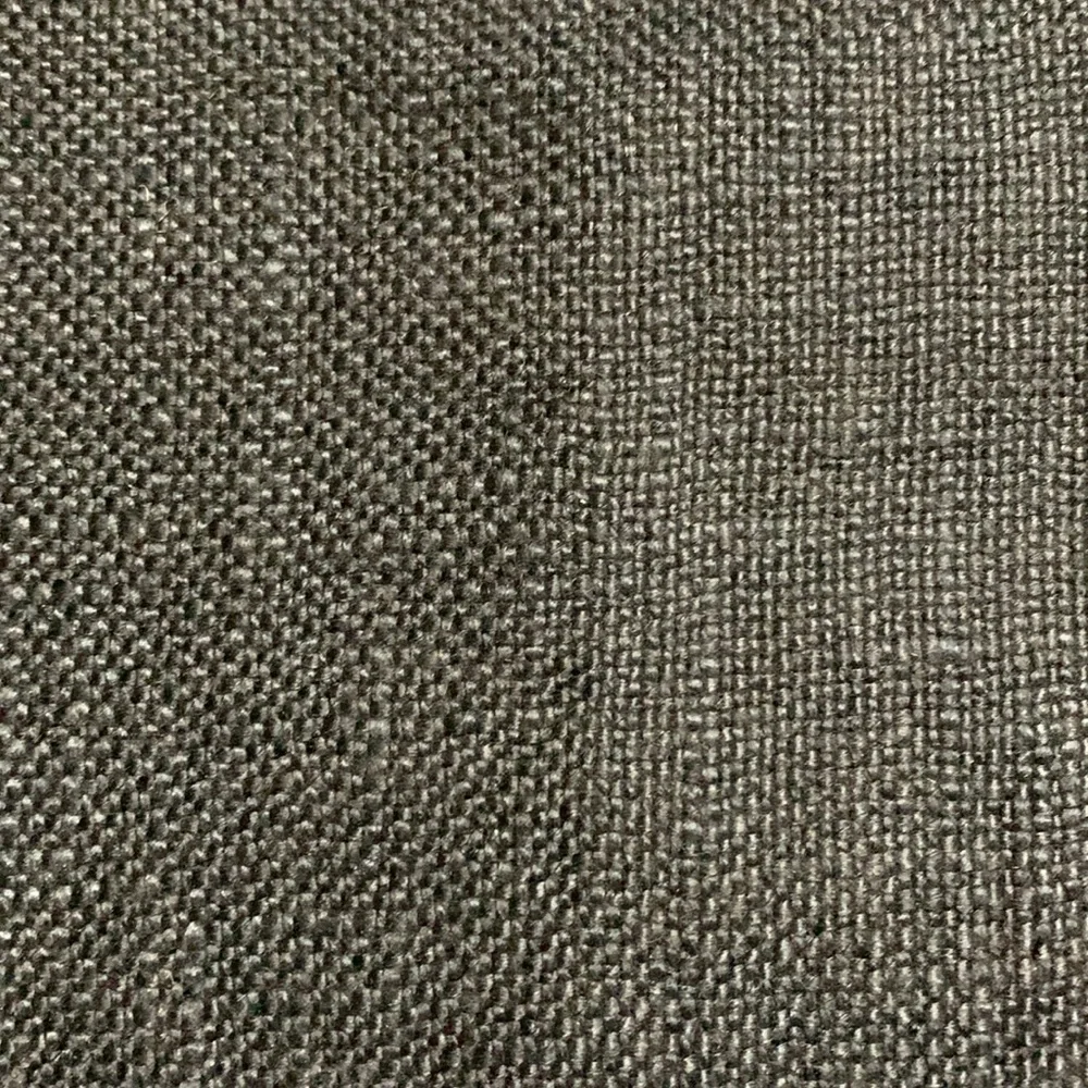 Anthropologie Luxe Linen Blend Woven Black 50x84 One Curtain Minimalist Boho
